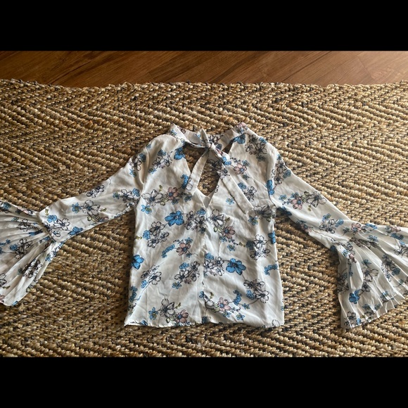 English Factory long sleeve Blouse Top - Picture 8 of 10